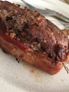Bacon-wrapped filet. Photo by M. Sandoval